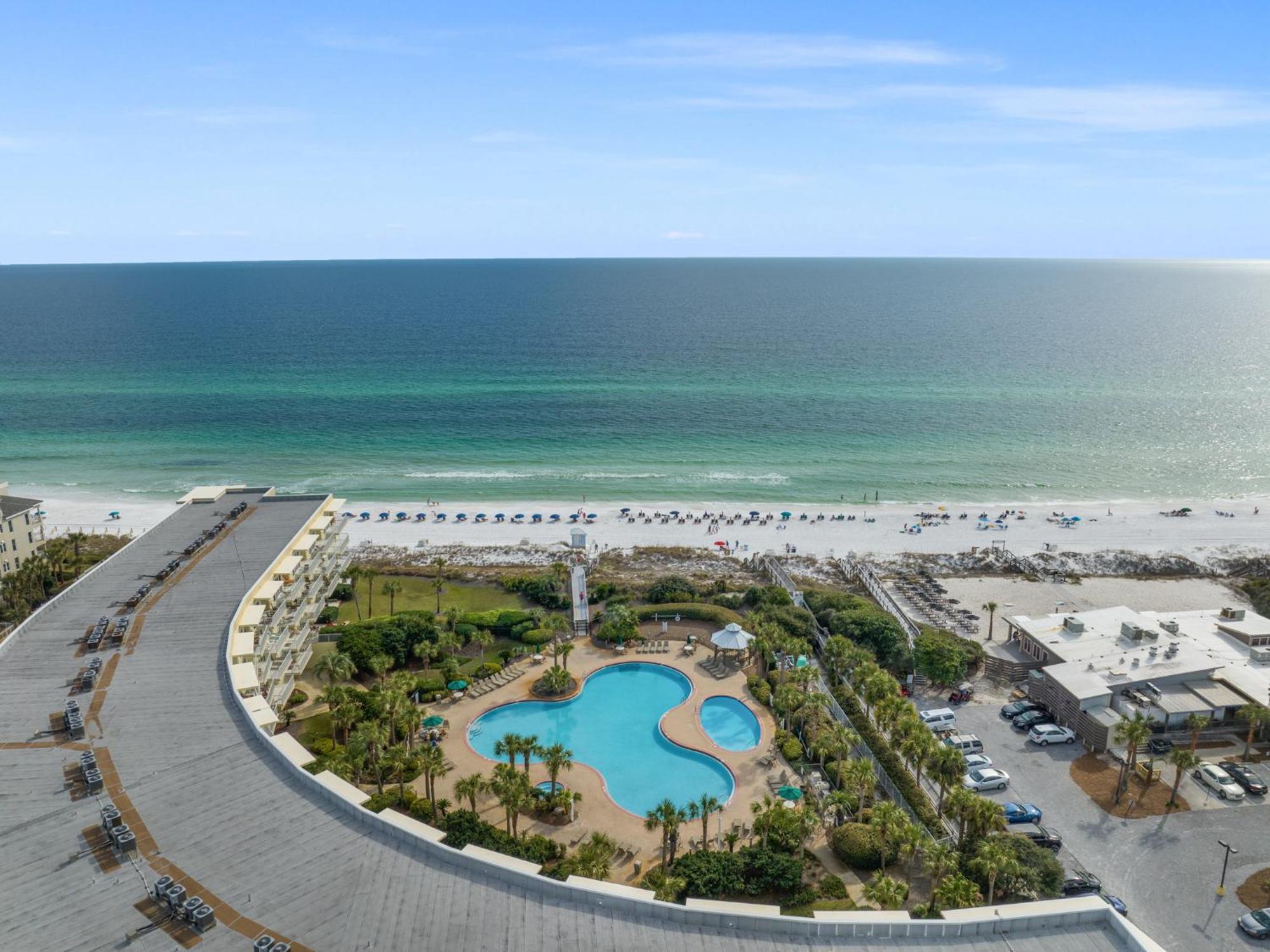 德斯廷Fun In The Sun! Crescent At Miramar - Gulf Front+Beach Chairs别墅 外观 照片